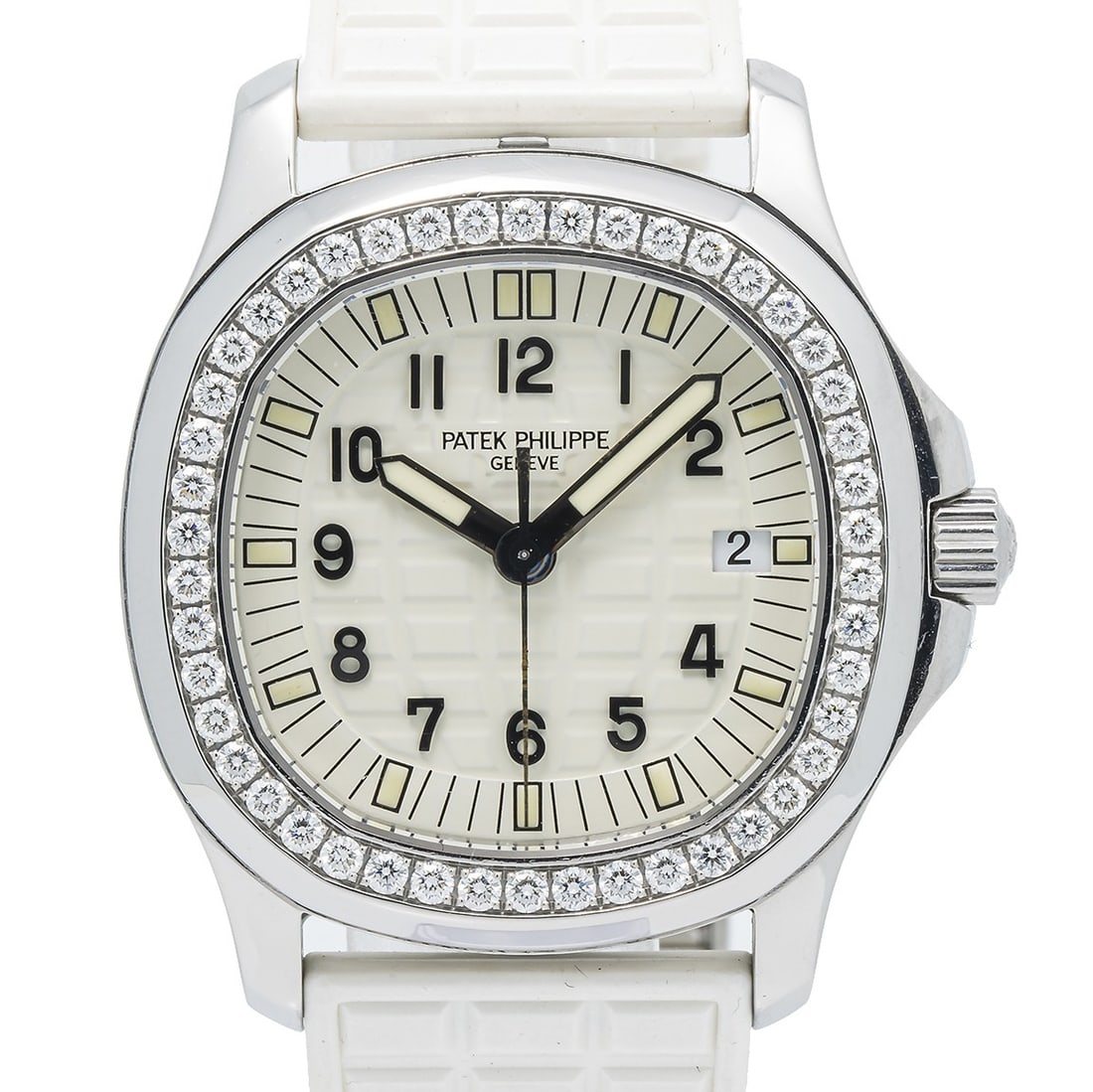Patek Philippe Aquanaut Luce 5067A-011 Factory Diamond Uncut Strap Archive 34mm (1 of 2)