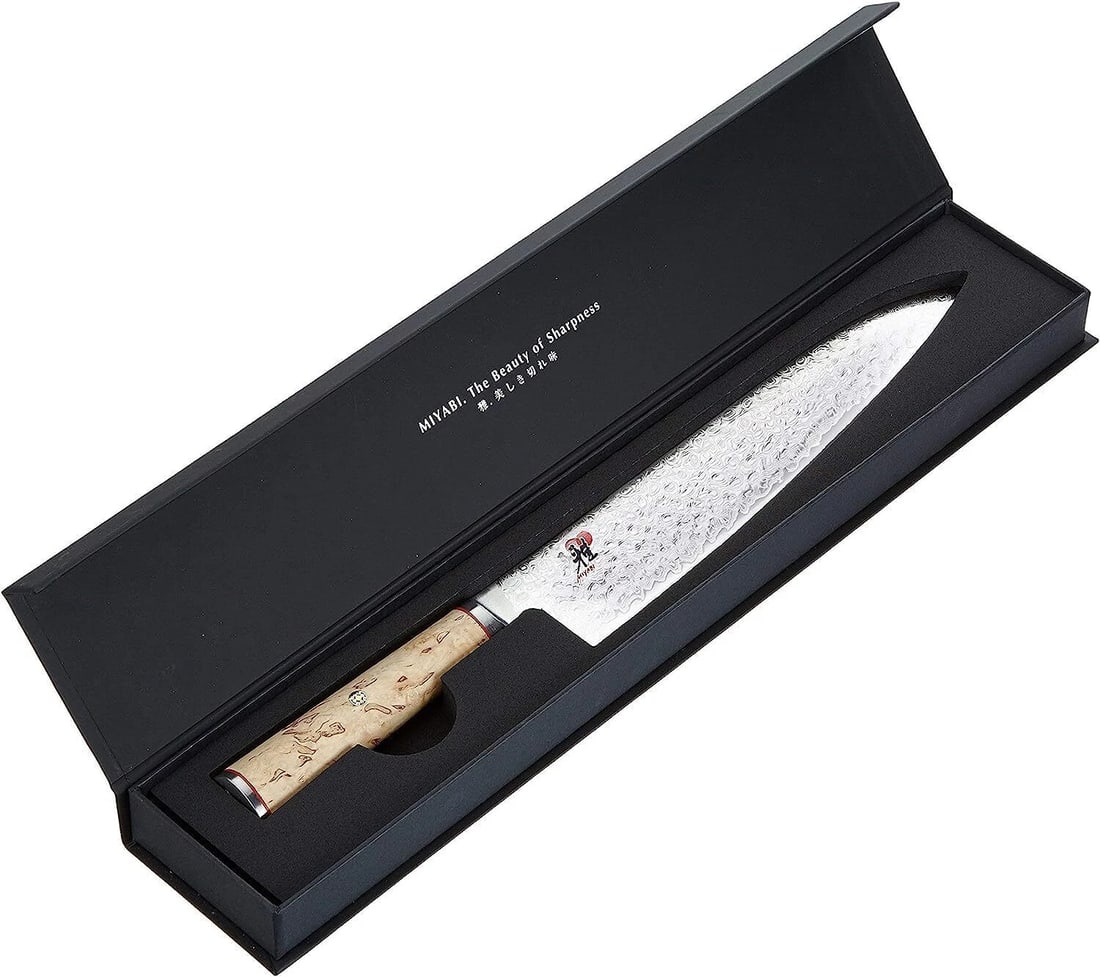 MIYABI 5000 MCD Gyutoh Knife Blade Length 24 cm, MC63-Official Miyabi Seller: Condition: New: A brand-new, unused, unopened, undamaged item in its original packaging (where packaging is applicable). Packaging should be the same as what is found in a retail store, unless the ite