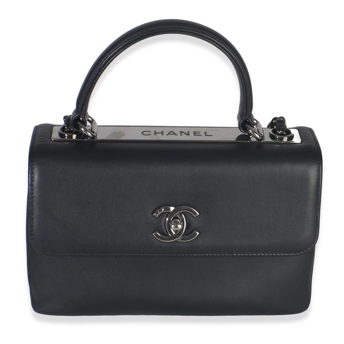 Chanel Black Calfskin Smooth Small Trendy CC Flap Bag (1 of 9)