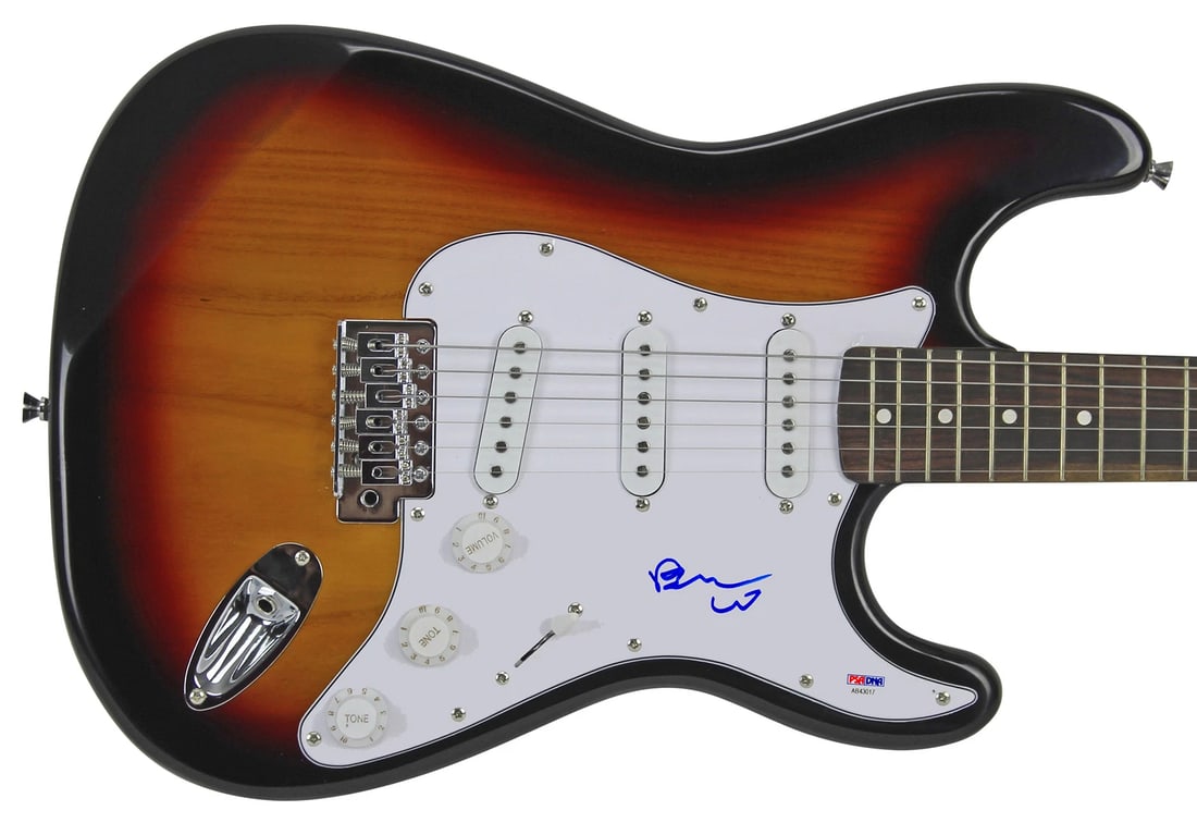 Brian Wilson The Beach Boys Signed Tobacco Electric Guitar PSA/DNA #AB43017 (1 of 1)