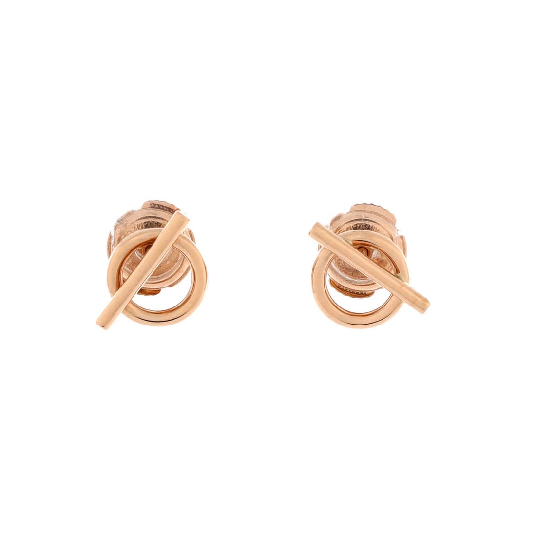 Hermes Echappee Stud Earrings 18K Rose Gold Small: Condition: Pre-owned - Good,Brand: Hermes,Main Stone: Unknown,Metal: 18K Rose Gold,Metal Purity: 18K,Style: Stud,Type: Earrings,Color: Rose Gold,Material: 18K Rose GoldCondition: Excellent. Faint