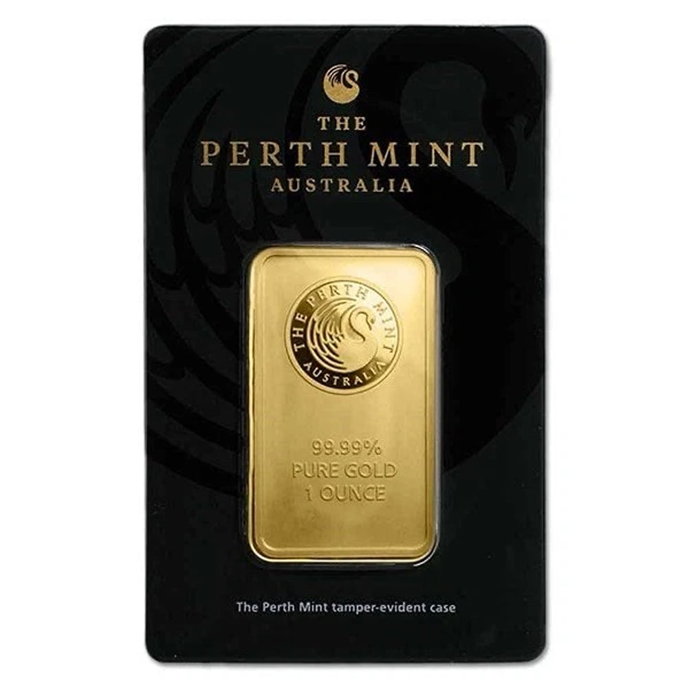 The Perth Mint Gold Bar 1 Oz .9999 Pure (In Assay) (1 of 3)
