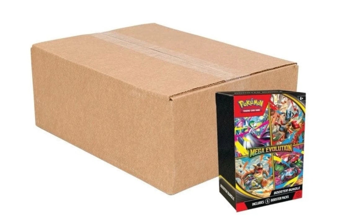Sealed Mega Evolution Booster Bundle Case Of 25 ME01 Pokemon (1 of 3)