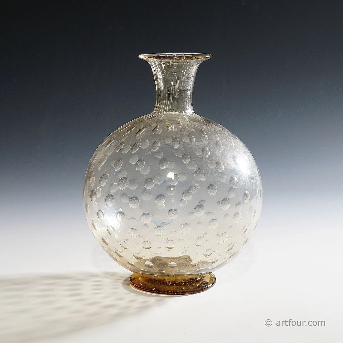 Napoleone Martinuzzi attr. for Venini 'A Bolle' Vase ca. 1927 (1 of 8)