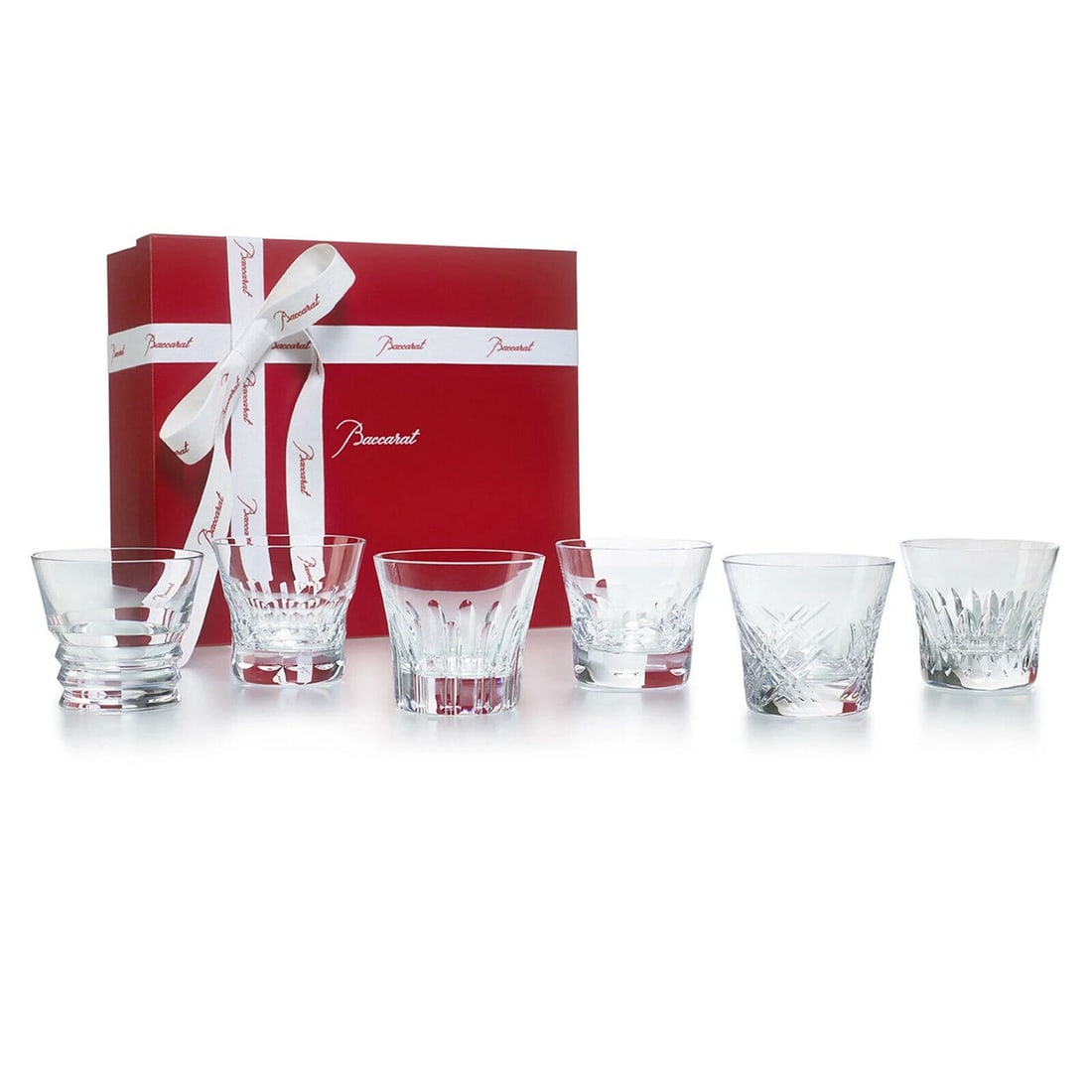 BACCARAT CRYSTAL EVERYDAY SET OF 6 CLASSIC TUMBLERS #2809854 BRAND NIB (1 of 2)