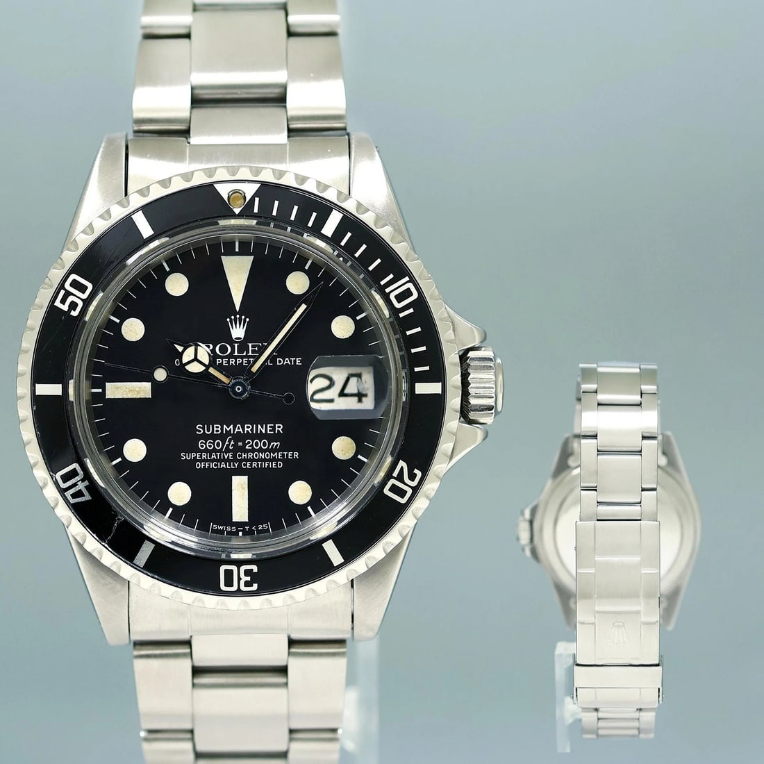 Vintage Rolex Submariner Date 1680 Steel Black Oyster 40mm Watch Box: Condition: Pre-owned - Excellent,Brand: Rolex,Department: Men,Type: Wristwatch,Customized: No,With Original Box/Packaging: YesBrand Rolex (Guaranteed Authentic)ModelSubmarinerReference Number1680Seria