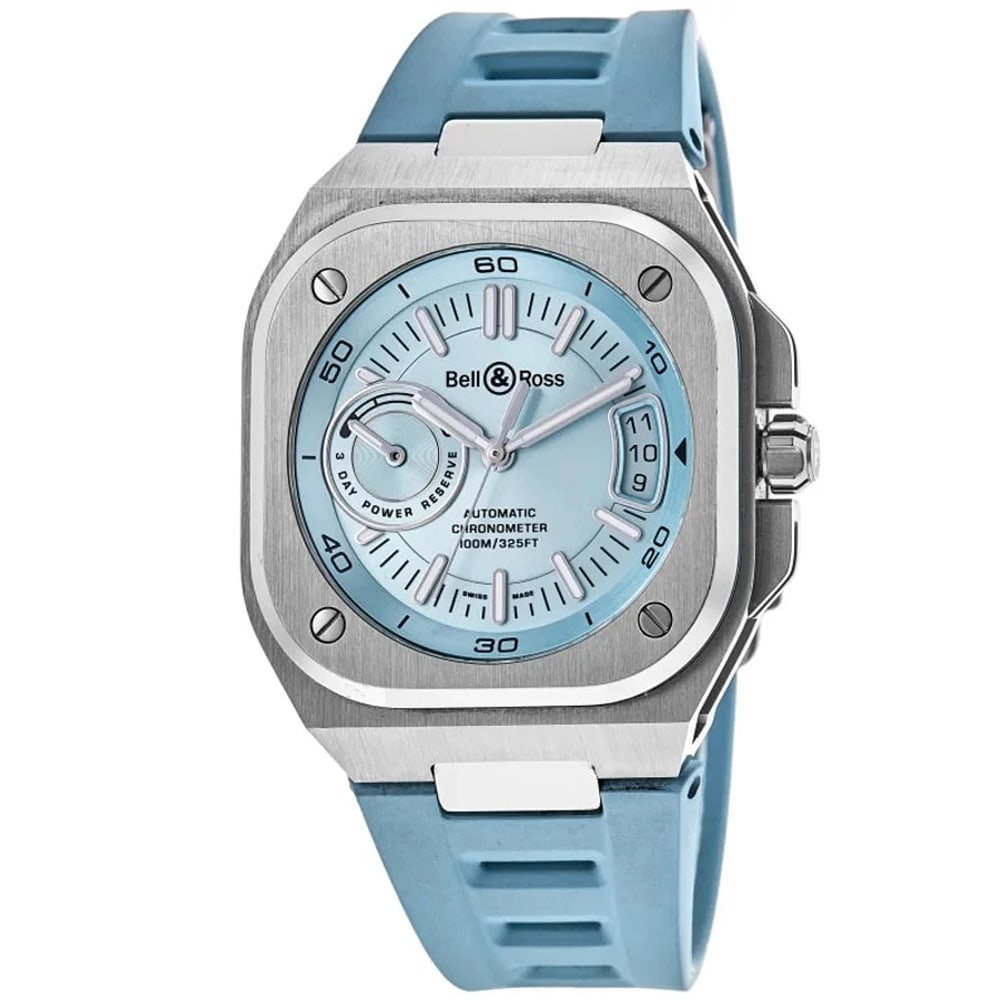 Bell & Ross BR-X5 Ice Blue Steel Automatic Men's Watch BRX5R-IB-ST/SRB-PO (1 of 4)