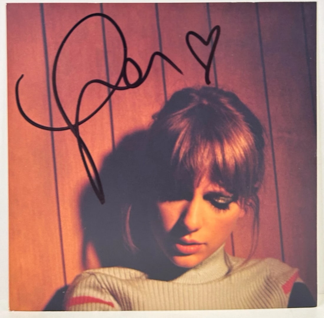 TAYLOR SWIFT Signed Autograph CD Insert "Midnights" JSA COA 982: Industry: Music,Signed: Yes,Autograph Authentication: James Spence (JSA),Original/Reproduction: Original