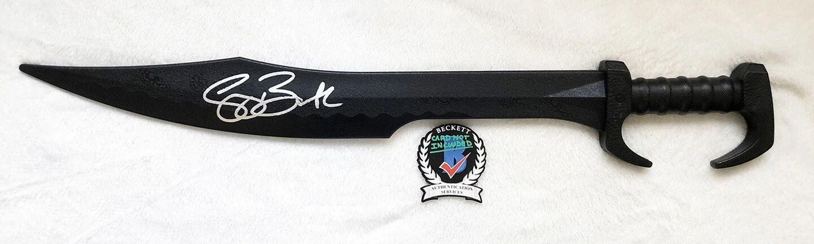 Gerard Butler Signed Spartan Sword 300 King Leonidas Beckett BAS COA: Condition: New: A brand-new, unused, unopened, undamaged item (including handmade items) ,Country of Origin: United States,Modified Item: No,Original/Reproduction: Original