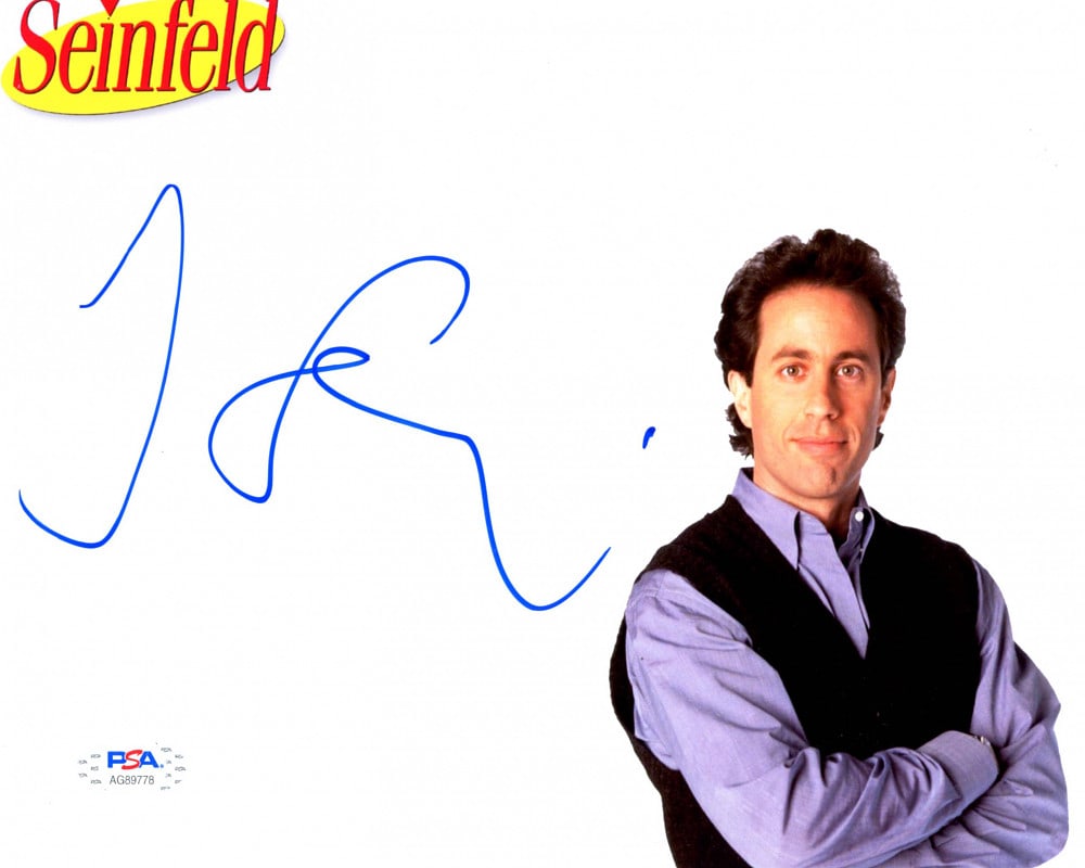 Jerry Seinfeld Signed "Seinfeld" 8x10 Photo (PSA COA) (1 of 1)