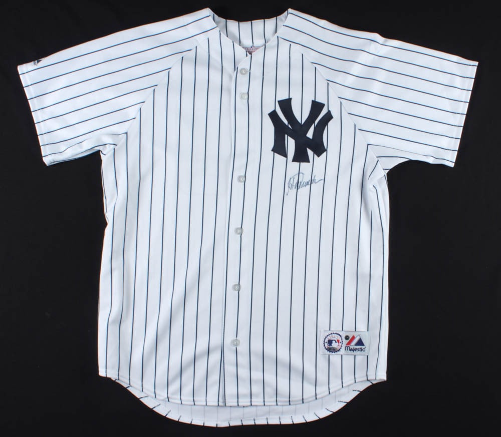 Jorge Posada Signed Yankees Jersey (Steiner COA & MLB Hologram (1 of 1)