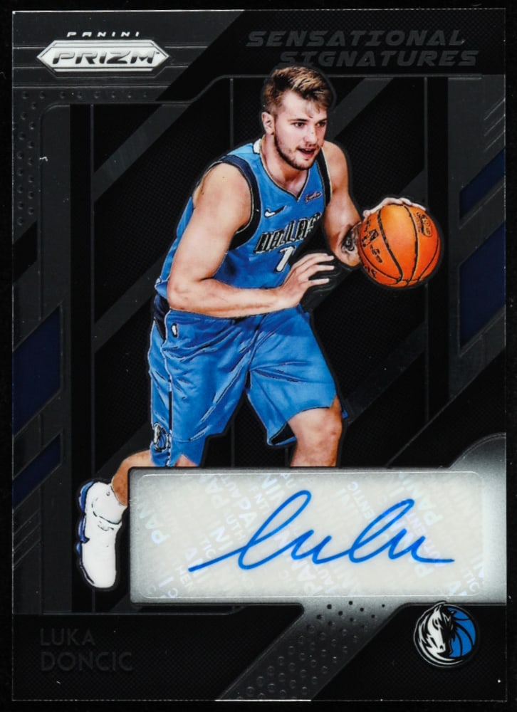 Luka Doncic 2018-19 Panini Prizm Sensational Signatures #63 RC (1 of 2)