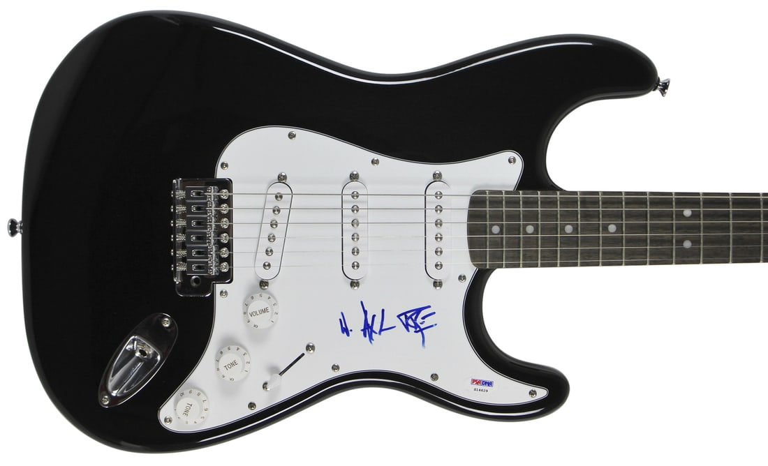 Axl Rose Guns N' Roses Authentic Signed Fender Squier Guitar PSA/DNA #S14629 (1 of 1)