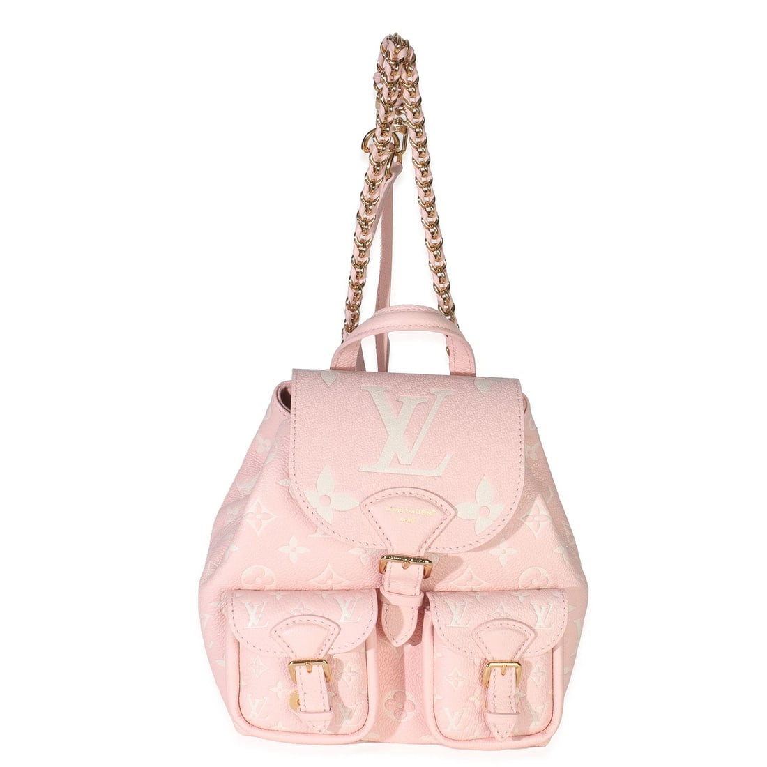 Louis Vuitton Pink Opale Monogram Empreinte Backup Backpack (1 of 7)