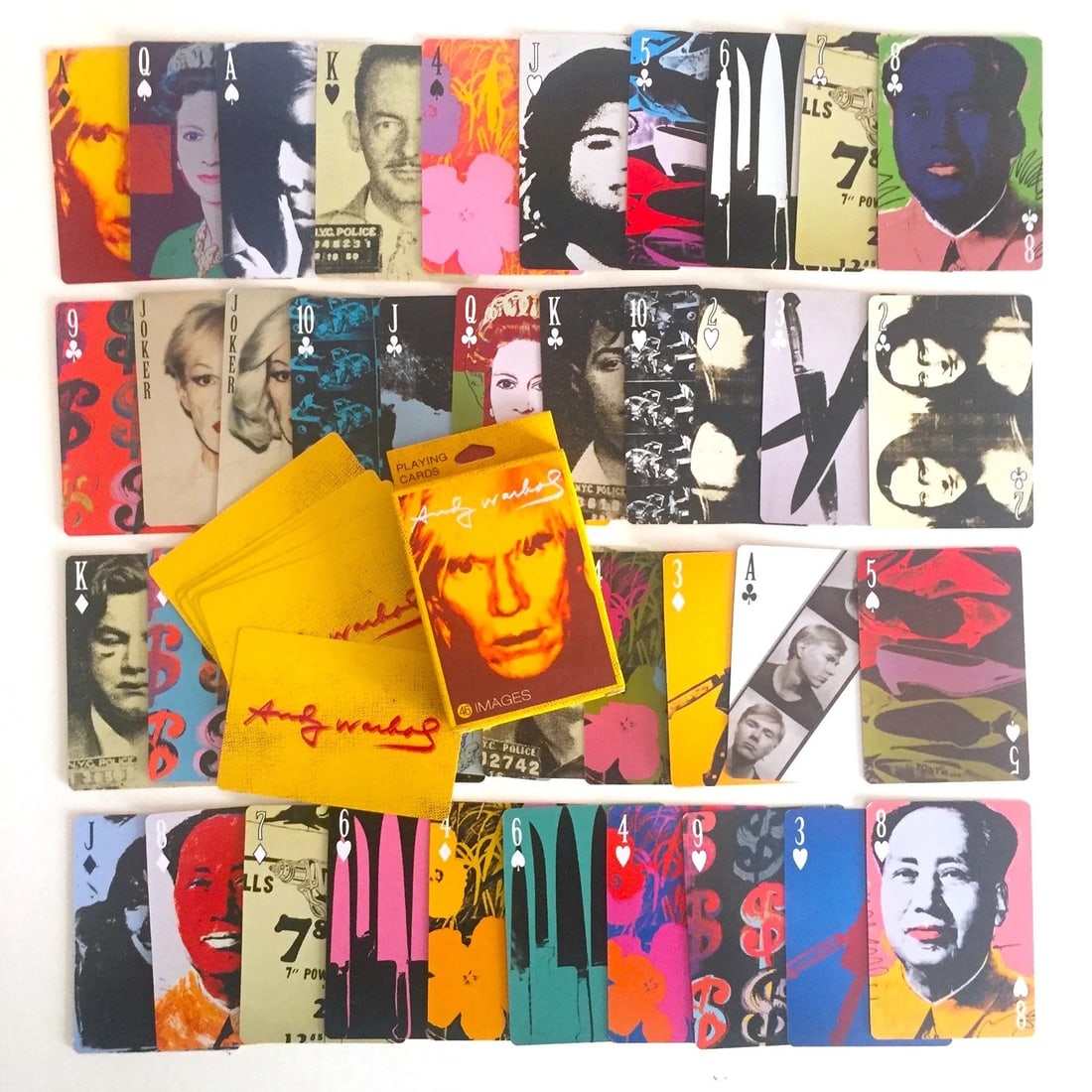 RARE ANDY WARHOL FOUNDATION POP ART COLLECTOR'S PLAYING CARDS DECK BOX SET - NEW: Condition: New: A brand-new, unused, unopened, undamaged item (including handmade items). See the seller's listing for full details. ,Size: Mini (up to 6in.),Artist: Andy Warhol,Style: Pop Art,Theme: