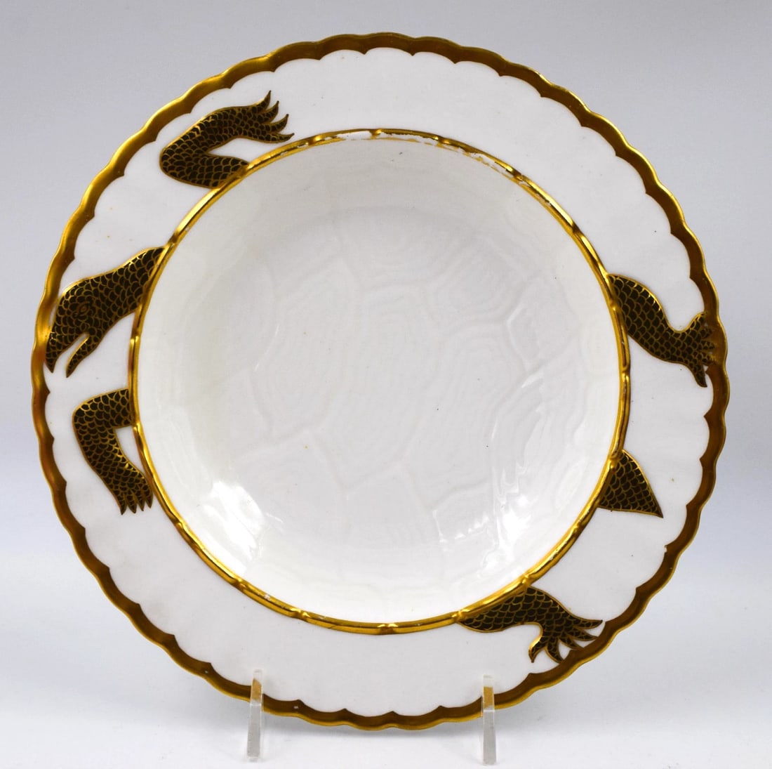 12 Aesthetic Movement Turtle Soup Bowls, Bodley - Moore Bros. Circa 1900 (1 of 6)