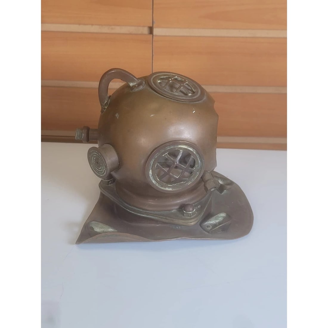 FHBR5 - Vintage Deep Sea Diving Helmet – Classic Copper Diver Helmet (1 of 5)