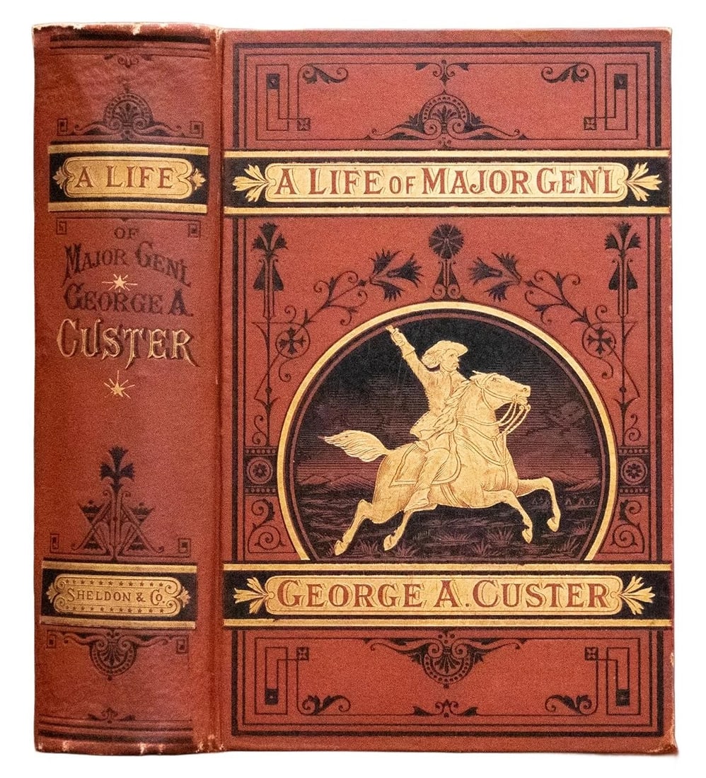 1876 A Complete Life of Gen. George A. Custer First Edition Illustrated Fine: Materials sourced from: United States,Country of Origin: United States,Binding: Fine Binding,Language: English,Original/Facsimile: Original,Place of Publication: New York,Special Attributes: 1st
