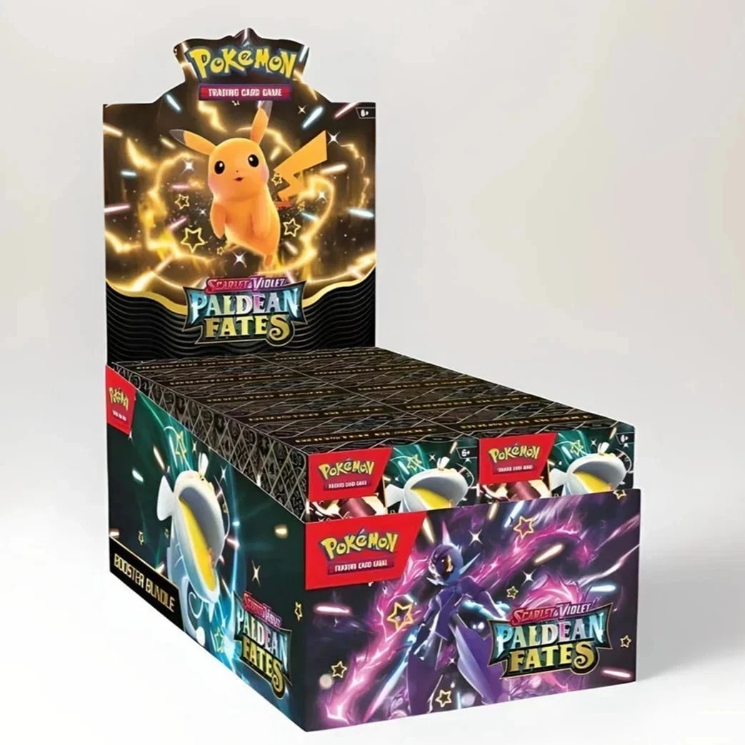 Pokemon Scarlet & Violet Paldean Fates Booster Bundle Box Display Factory Sealed (1 of 1)