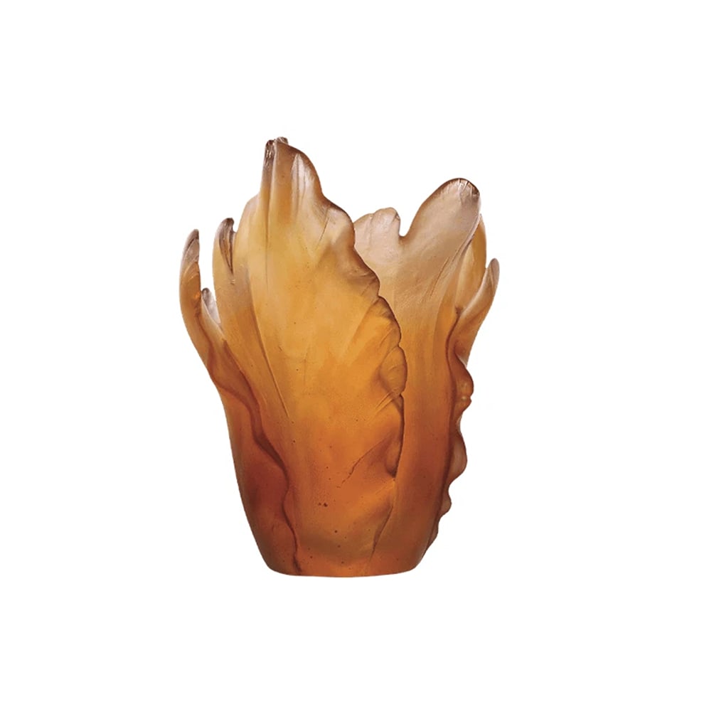 NEW DAUM CRYSTAL NUMBERED ED. AMBER TULIP VASE SMALL #05213-1 BRAND NIB: Condition: New: A brand-new, unused, unopened, undamaged item in its original packaging (where packaging is applicable). Packaging should be the same as what is found in a retail store, unless the ite