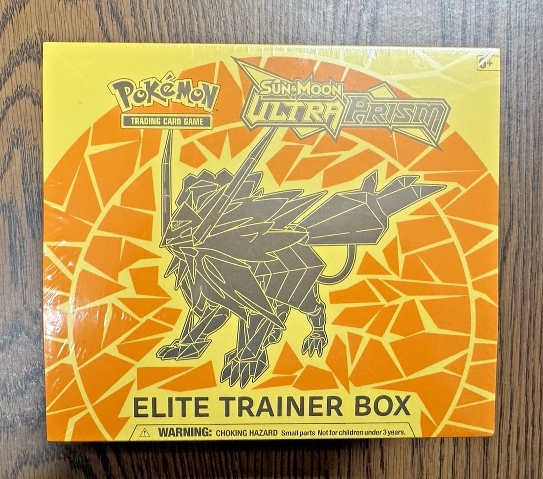 Pokemon SM Ultra Prism Elite Trainer Box ETB - Dusk Mane Necrozma! New, Sealed! (1 of 6)