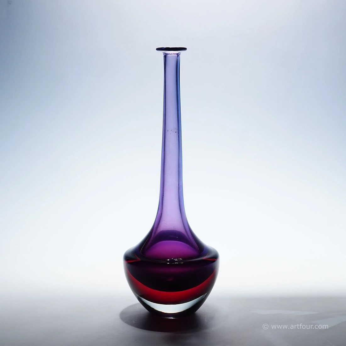 Vintage Art Glass Vase by Seguso Vetri D'Arte Murano (1 of 7)