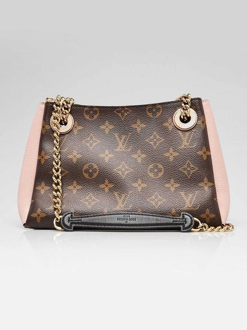 Louis Vuitton Magnolia Monogram Canvas Leather Surene BB Bag: Condition: Pre-owned - Good,Brand: Louis Vuitton,Exterior Material: Coated Canvas,Leather,Style: Crossbody Bags,Everyday Bags,Exterior Color: Brown,Pink,Department: Women