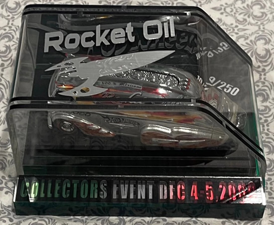 Hot Wheels 2009 Mexico Convention SILVER ROCKET OILER Only 250 Made! (1 of 1)