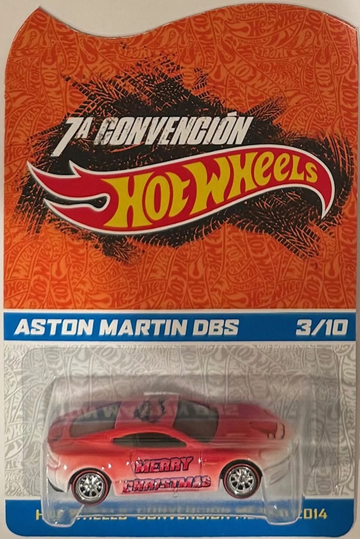 ASTON MARTIN DBS Hot Wheels 2014 Mexico Convention 3/10 EXTREAMLY RARE: Condition: New: A brand-new, unused, unopened, undamaged item (including handmade items). ,Country of Origin: Mexico,Autographed: No,Vehicle Make: Aston Martin,Vehicle Type: Car,Color: Pink,Material: