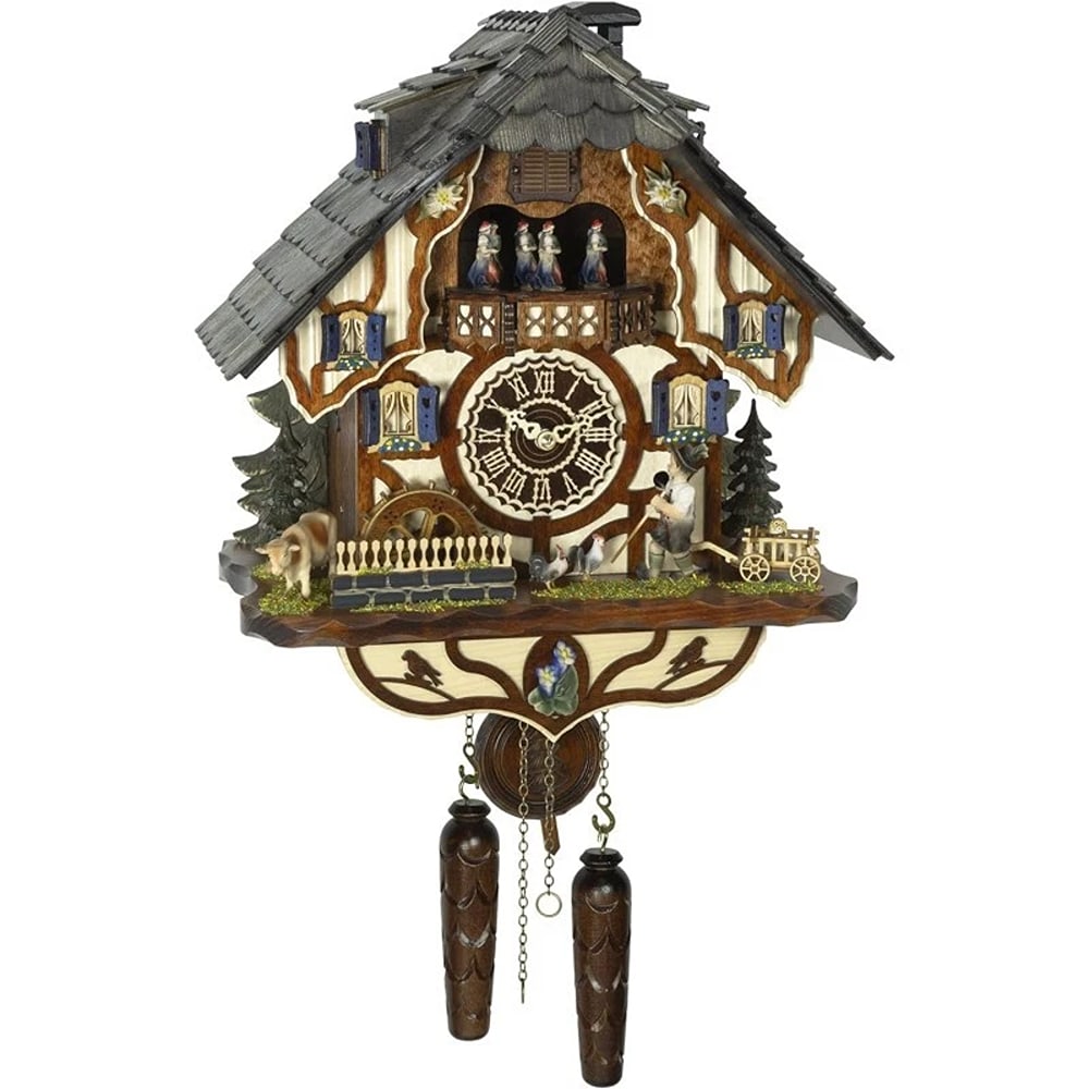 Trenkle Quartz Cuckoo Clock Black Forest House with Music TU.4266.QMT.HZZG (1 of 1)