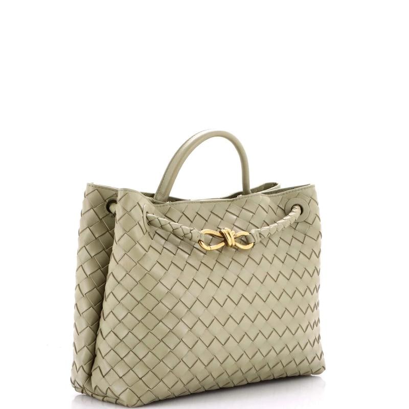 Bottega Veneta Andiamo Top Handle Bag Intrecciato Nappa Medium - 2