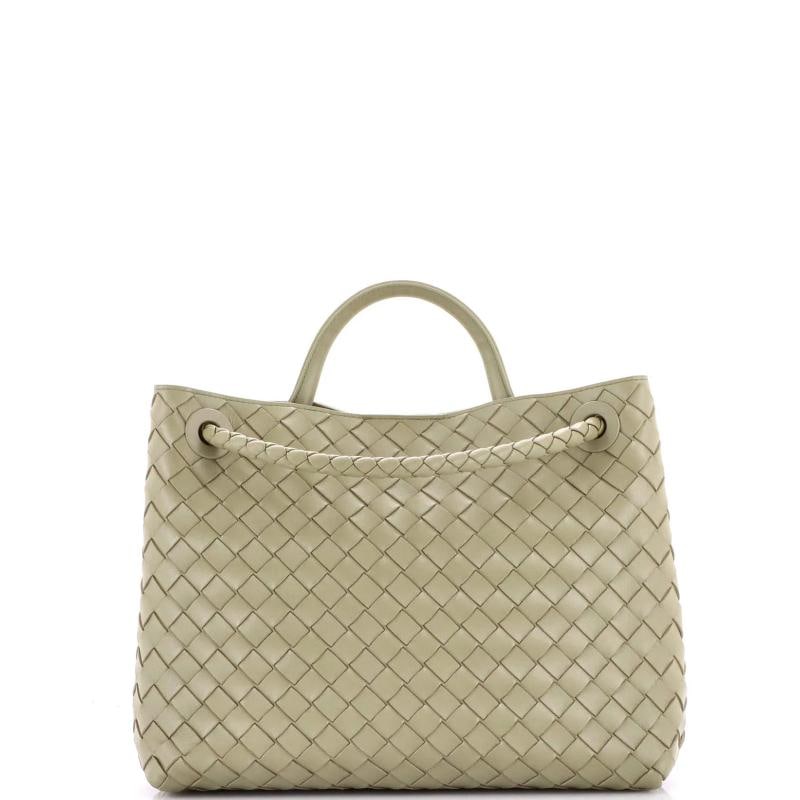 Bottega Veneta Andiamo Top Handle Bag Intrecciato Nappa Medium - 3