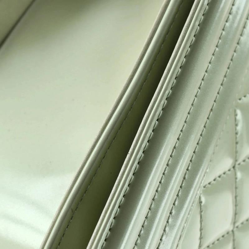 Chanel Boy Flap Bag Quilted Iridescent Glazed Calfskin Old Medium - 6