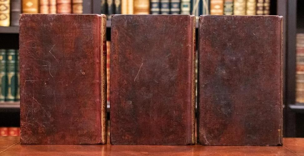 1783 The History of America William Robertson Fine Leather Bindings Folding Maps - 5