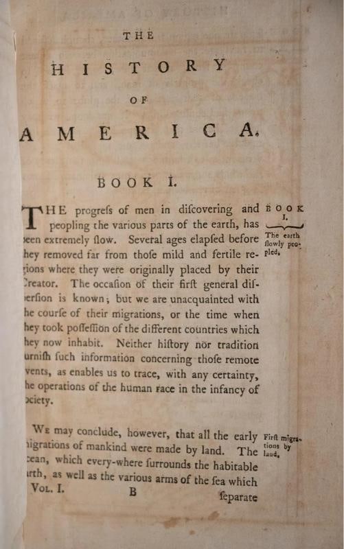 1783 The History of America William Robertson Fine Leather Bindings Folding Maps - 9