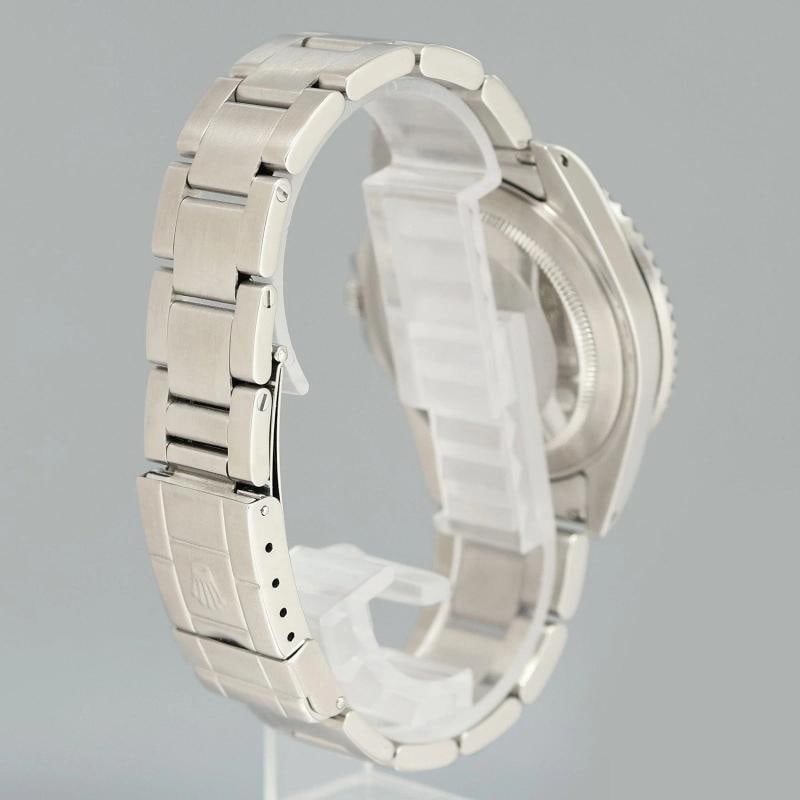 MINT 2001 Rolex GMT-Master II Coke Red Black Steel 16710 40mm Watch Box - 6