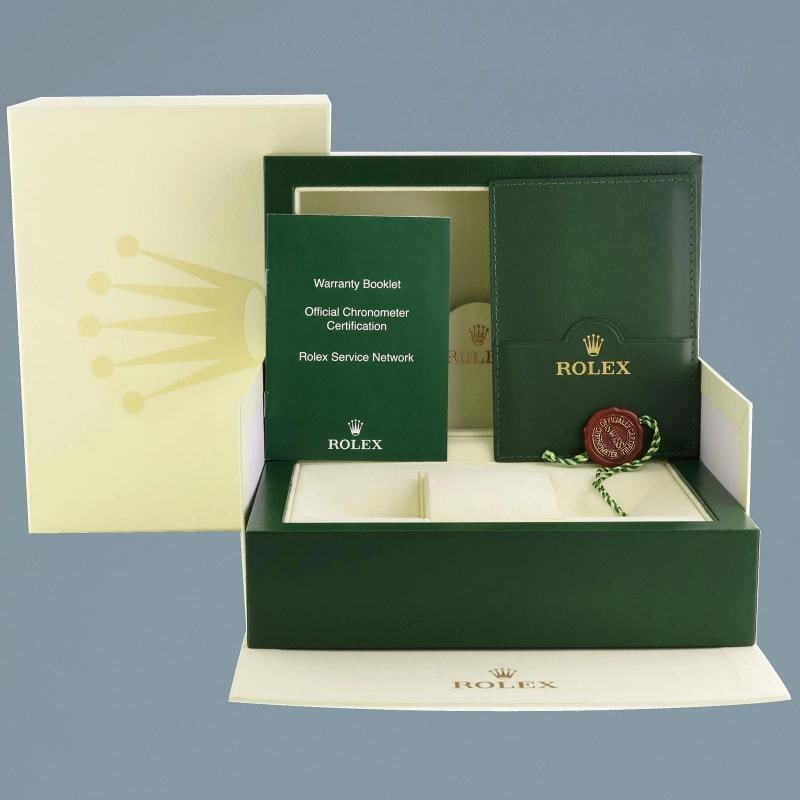 MINT 2001 Rolex GMT-Master II Coke Red Black Steel 16710 40mm Watch Box - 7