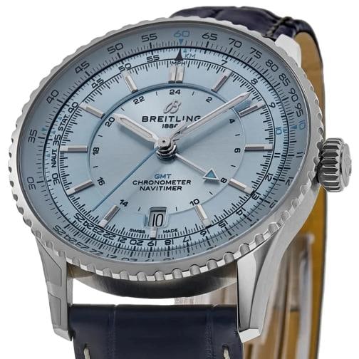 Breitling Navitimer Automatic 41 GMT Blue Dial Men's Watch - 2
