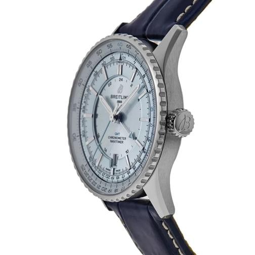Breitling Navitimer Automatic 41 GMT Blue Dial Men's Watch - 3