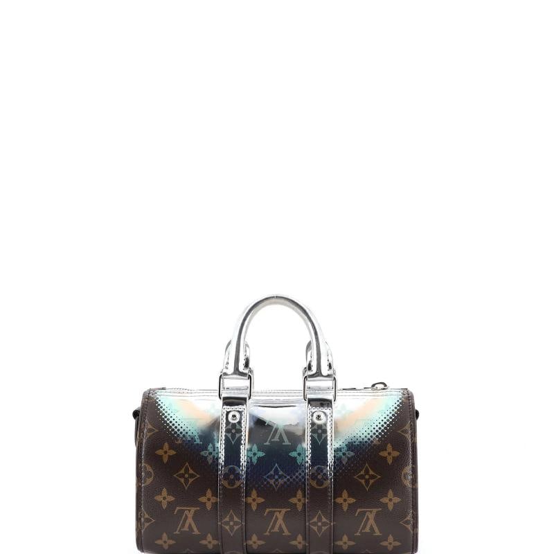 Louis Vuitton Keepall Bandouliere Bag Limited Edition Metallic Nebula Monogram - 3