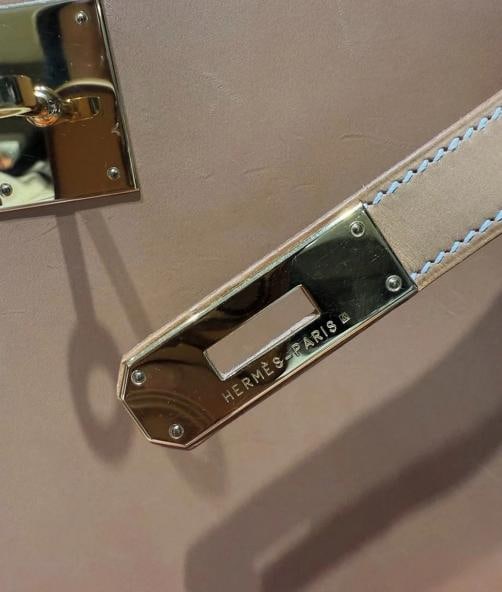 Hermes Kelly 32 Sellier Natural Box Calf Leather Gold Hardware â€“ J Stamp (2006) - 14