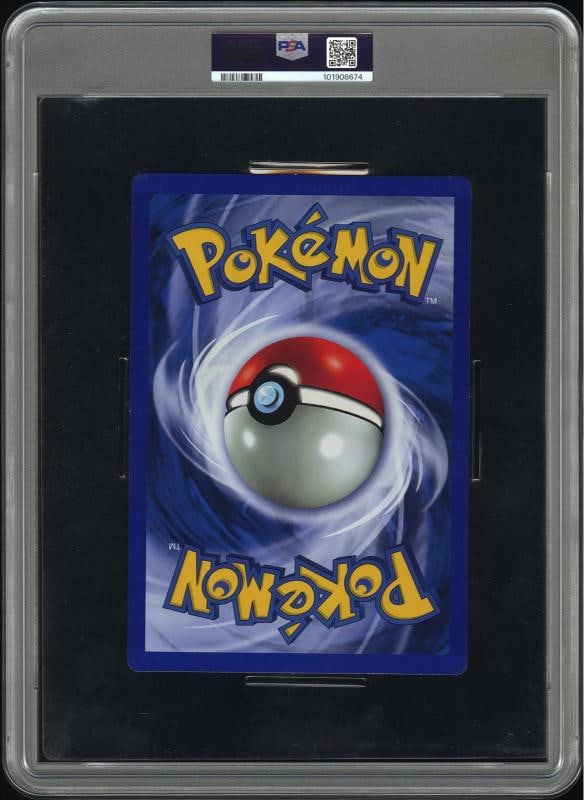 2000 POKEMON JPN PROMO COROCORO ENGLISH TAG #4 CHARIZARD PSA 8 - 2