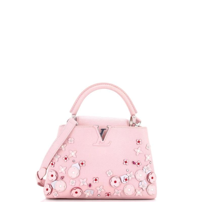 Louis Vuitton Capucines Bag Leather with Embellished Detail BB (1 of 5)