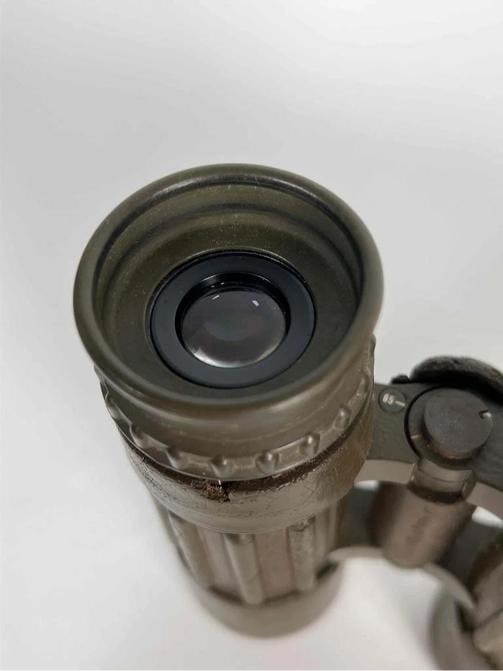 Vintage Carl Zeiss Dialyt 8x30B Army Olive Green Rubber Binoculars West Germany - 17