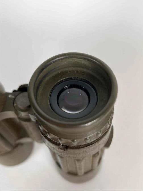 Vintage Carl Zeiss Dialyt 8x30B Army Olive Green Rubber Binoculars West Germany - 18