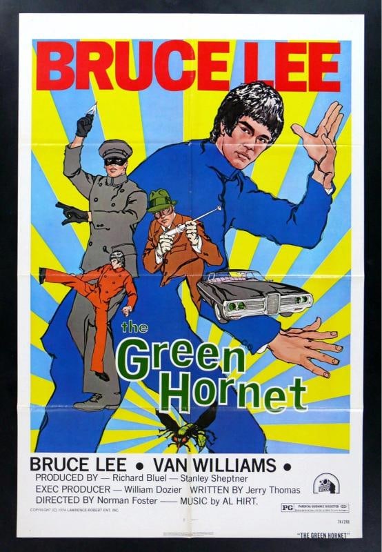THE GREEN HORNET * 1SH ORIG MOVIE POSTER 1974 BRUCE LEE (1 of 1)