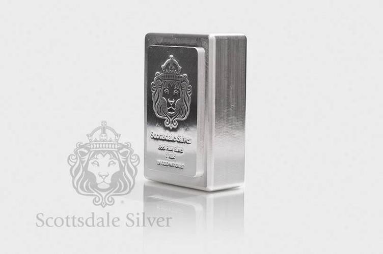 1 KILO Scottsdale STACKERÂ® Silver Bar .999 Silver Bullion #A131 - 2
