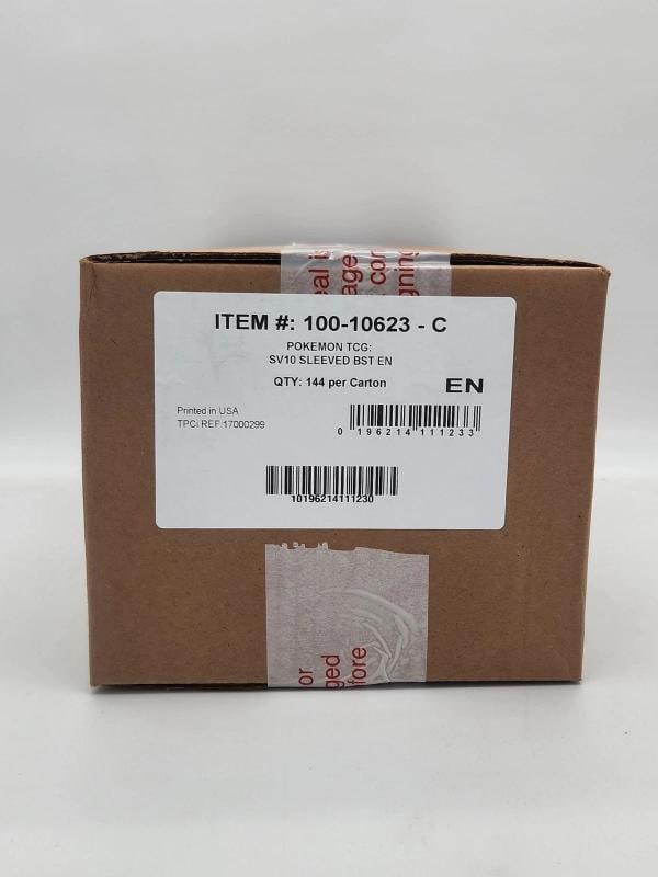 Pokemon TCG S&V Destined Rivals Sleeved Booster Sleeved Master Case (144 Packs) - 2