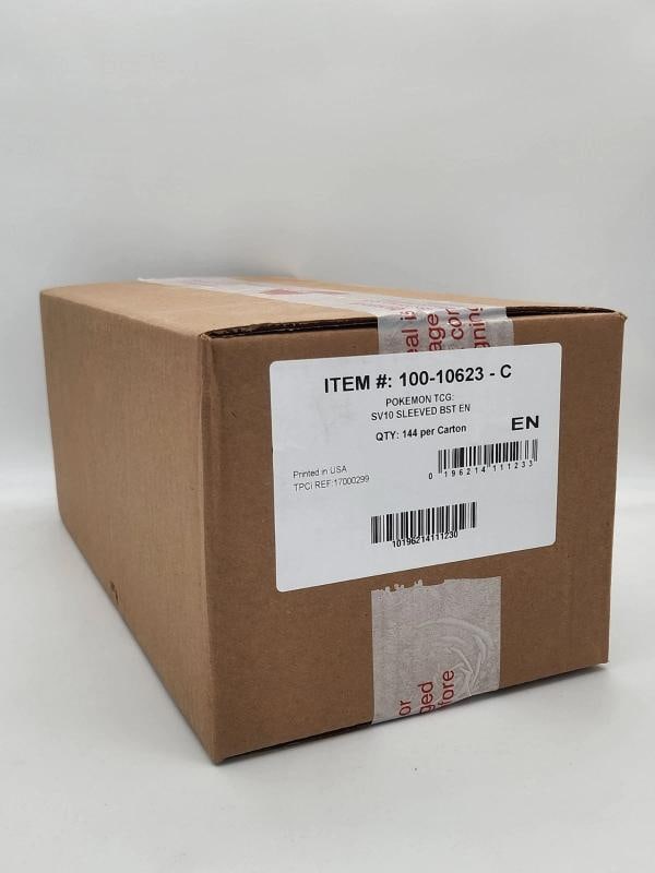 Pokemon TCG S&V Destined Rivals Sleeved Booster Sleeved Master Case (144 Packs) - 3