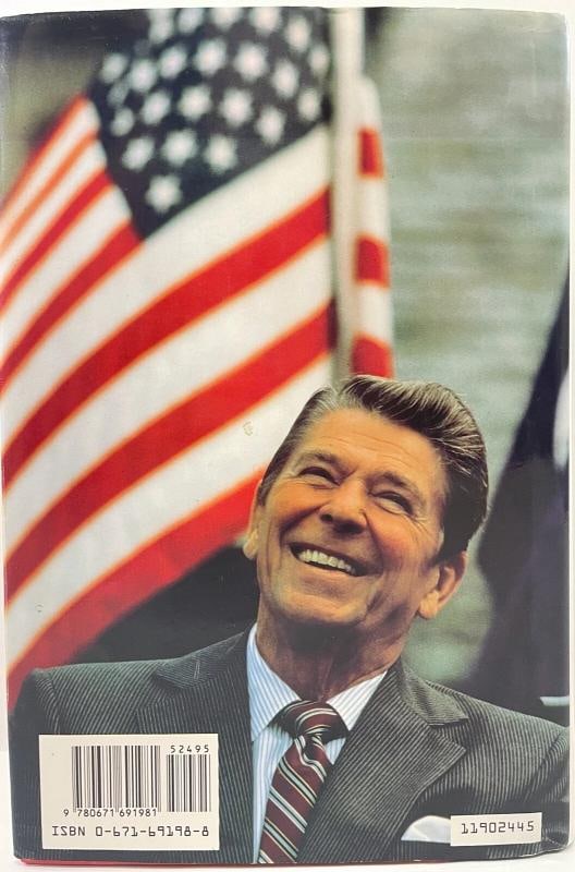 RONALD REAGAN Signed Autograph Autobiography An American Life First Edition JSA - 4